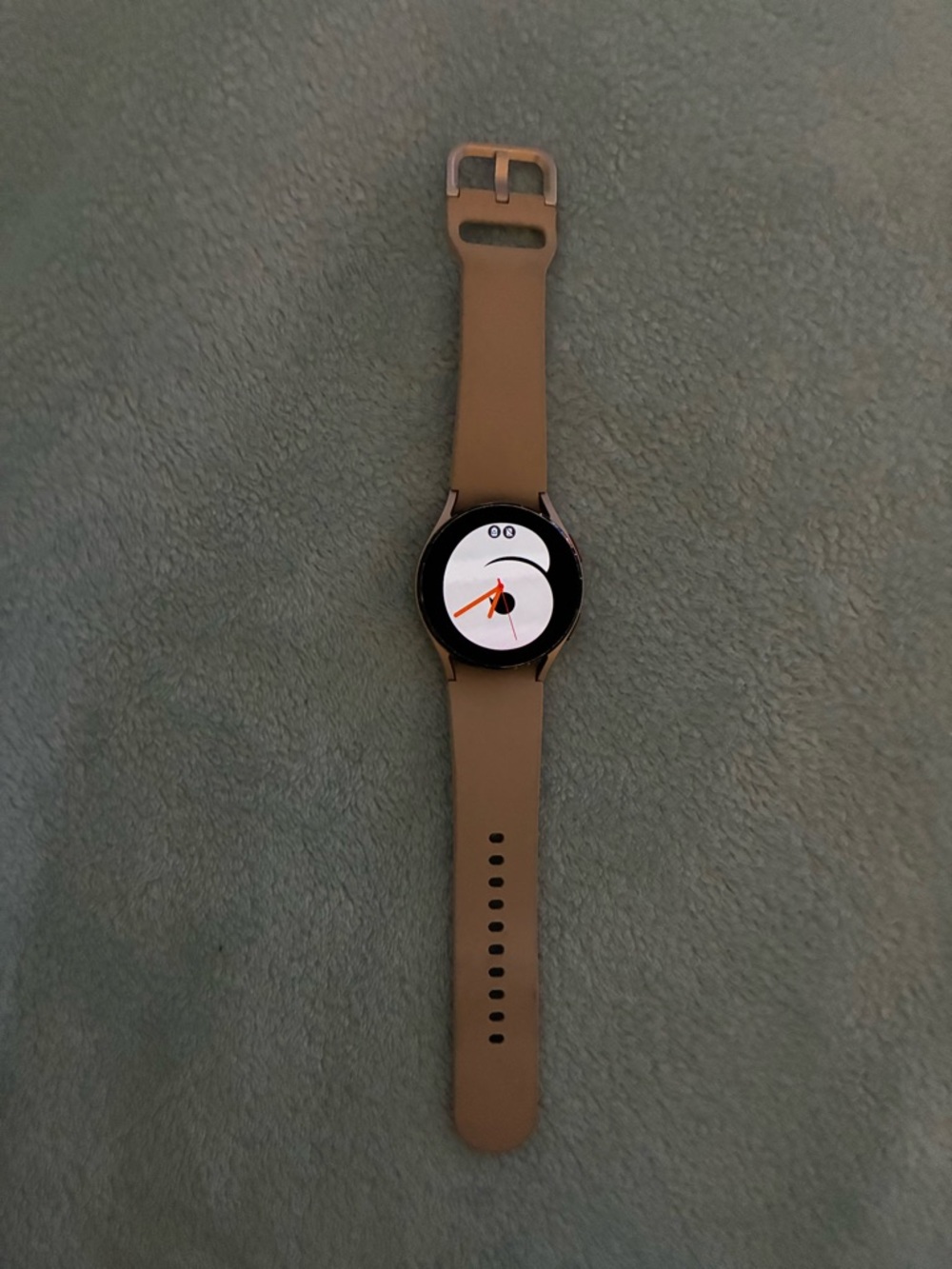 Samsung Galaxy 3 Smartwatch with Pink Silicone Band - Modern Wearable Android